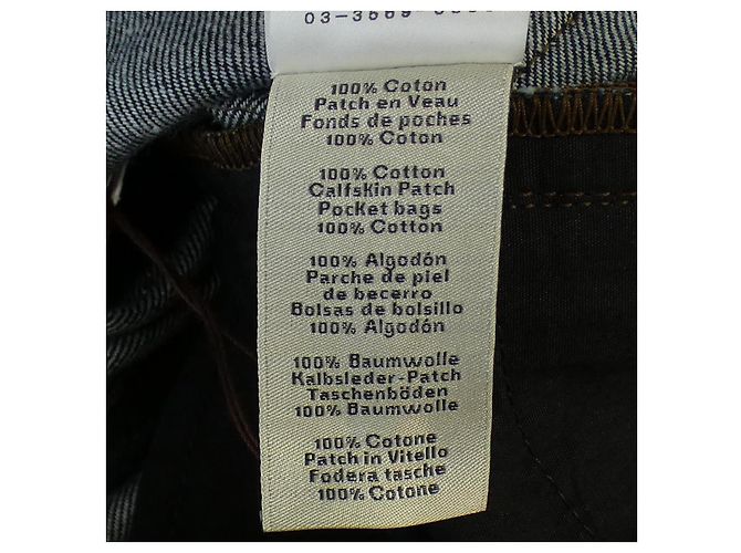 Jeans Hermès Blu Blu navy - vista 3