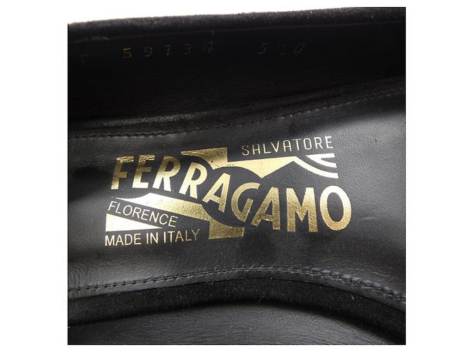 Pumps in pelle Salvatore Ferragamo Nero - vista 6