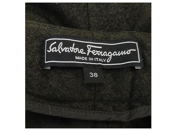 Pantaloni Salvatore Ferragamo Marrone - vista 4
