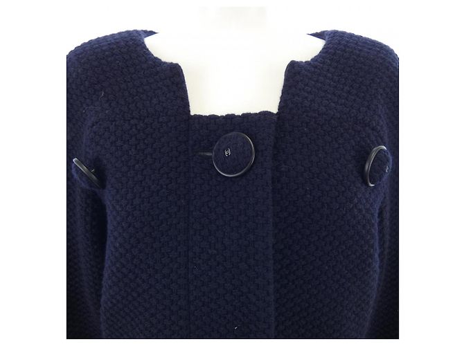 Timeless Cappotto Chanel Blu Blu navy - vista 5