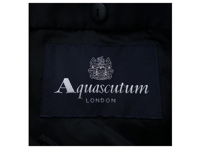 Abrigo Aquascutum Azul - vista 5