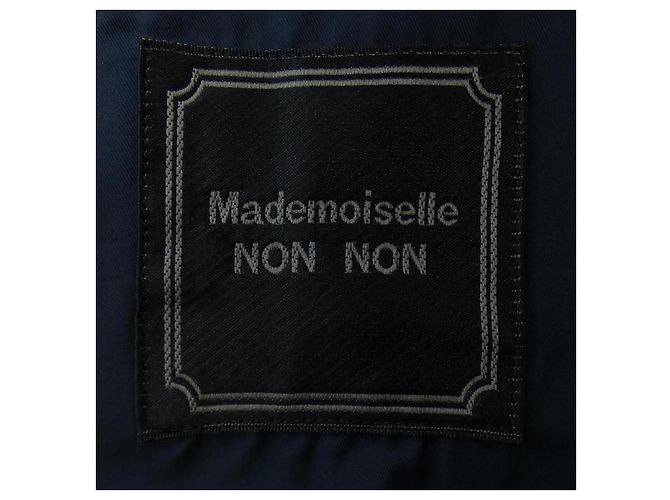 Autre Marque Abrigo de Lana Mademoiselle Nonnon Negro - vista 4