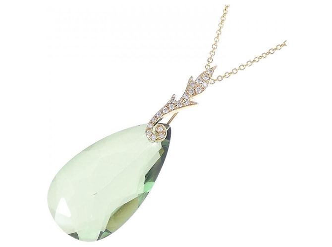 Autre Marque Collana in diamante Topazio Au750 D'oro - vista 2