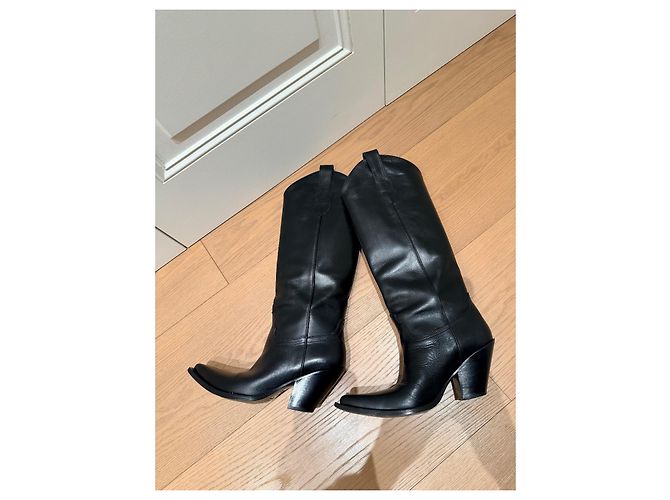 Botas de Cowboy Maison Martin Margiela Negro - vista 7