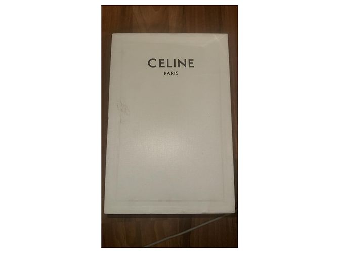 Sandali Céline in pelliccia dorata 38 D'oro - vista 3