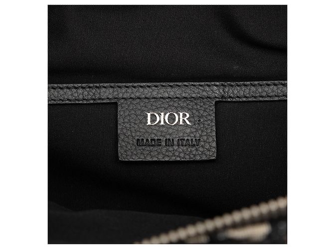 Dior Blau Oblique Canvas Safari Rucksack Marineblau - Ansicht 5