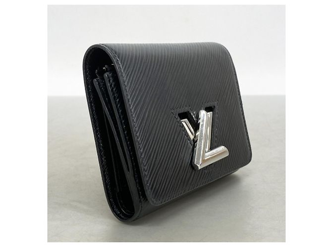 Cartera Compacta Tri-fold Twist Epi Louis Vuitton Negro - vista 2