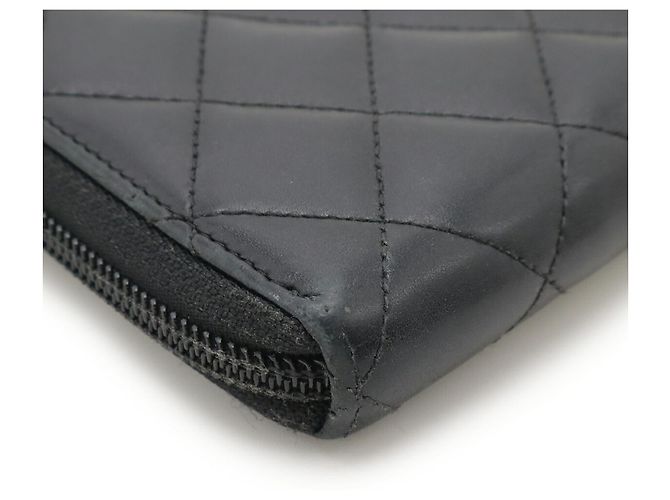 CHANEL Cartera Larga Cambon Negro Rosa - vista 4