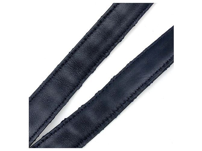 Portachiavi Chanel Matelassé Blu Navy - vista 6