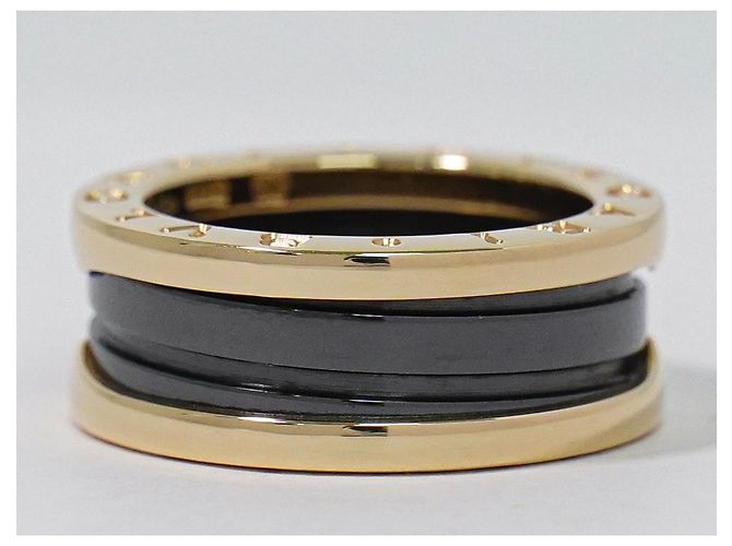 Bulgari Anello Bvlgari B.Zero1 One in oro rosa 18K D'oro - vista 4