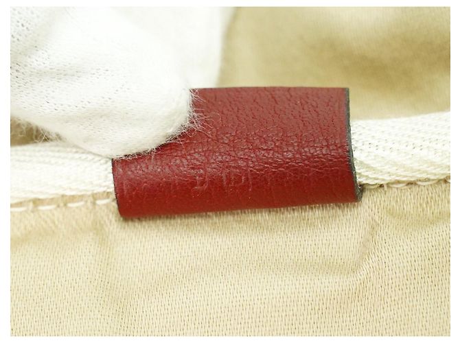 Borsa da Viaggio Victoria in Pelle Hermès Rosso - vista 6