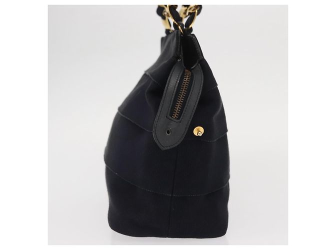 Borsa Vala in tela Salvatore Ferragamo Blu navy - vista 3