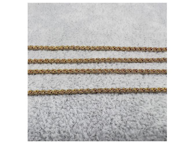 Set collana, orecchini e bracciale Christian Dior con scatola D'oro - vista 7