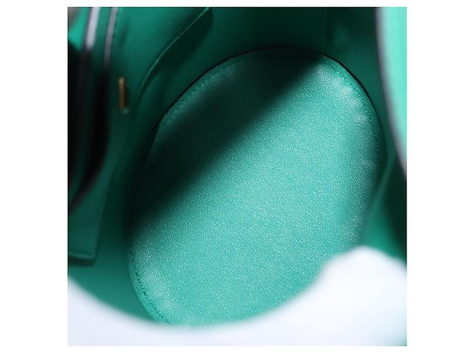 Bolsa Gancini de couro Salvatore Ferragamo Verde - vista 5