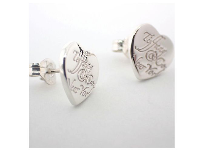 Tiffany & Co Orecchini a forma di cuore TIFFANY 925 Notes - vista 5