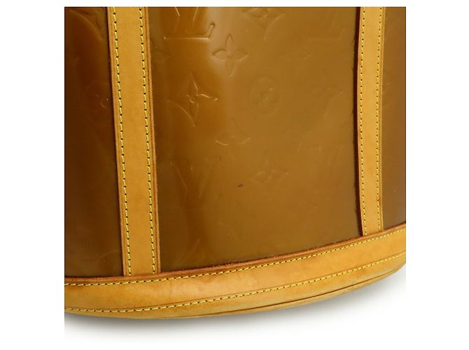 Borsa a Spalla Bucket GM Vernis Louis Vuitton Marrone - vista 10