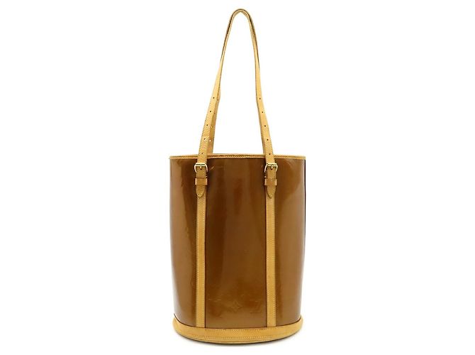 Borsa a Spalla Bucket GM Vernis Louis Vuitton Marrone - vista 2
