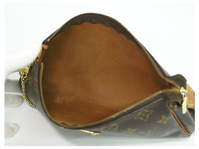 Borsa a mano Eva Louis Vuitton in tela Monogram Marrone - vista 4
