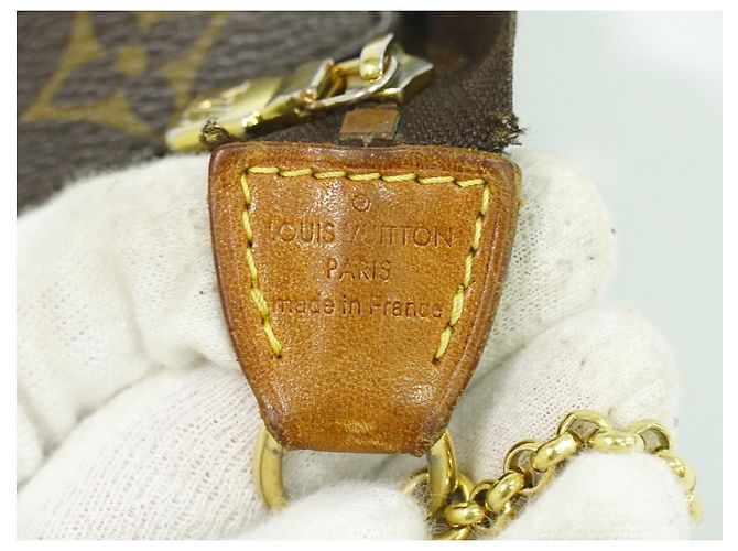 Borsa a mano Eva Louis Vuitton in tela Monogram Marrone - vista 5