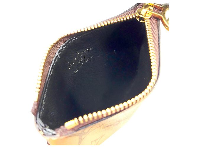 LOUIS VUITTON Pochette Trio Monogramma Gigante Inverso Marrone - vista 12