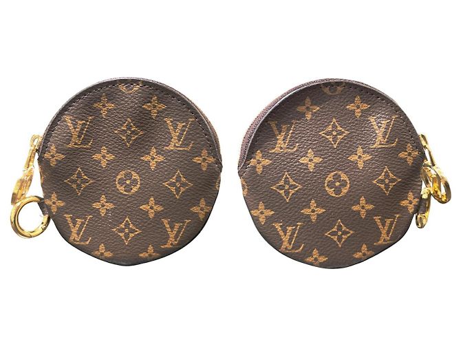 LOUIS VUITTON Pochette Trio Monogramma Gigante Inverso Marrone - vista 9