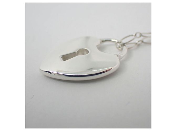 Tiffany & Co Collar Péndulo Corazón con Llave Tiffany 925 - vista 4
