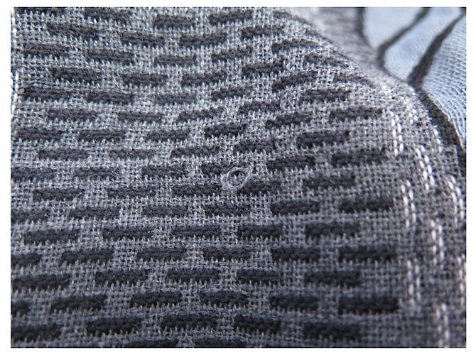 NUOVA COPERTA LOUIS VUITTON X CHRISTOPHER NEMETH DAMIER ROPE R2248 IN LANA Grigio - vista 10