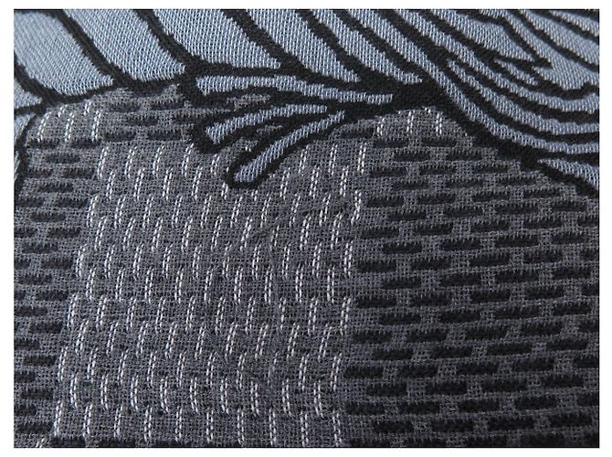 NUOVA COPERTA LOUIS VUITTON X CHRISTOPHER NEMETH DAMIER ROPE R2248 IN LANA Grigio - vista 12