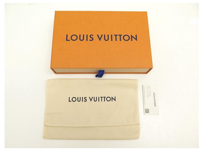 BILLETERA DE MONEDAS LOUIS VUITTON M30270 EN LONA TAIGARAMA Azul - vista 10