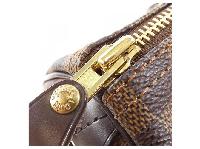 Borsa Boston Speedy Damier Louis Vuitton Marrone - vista 3