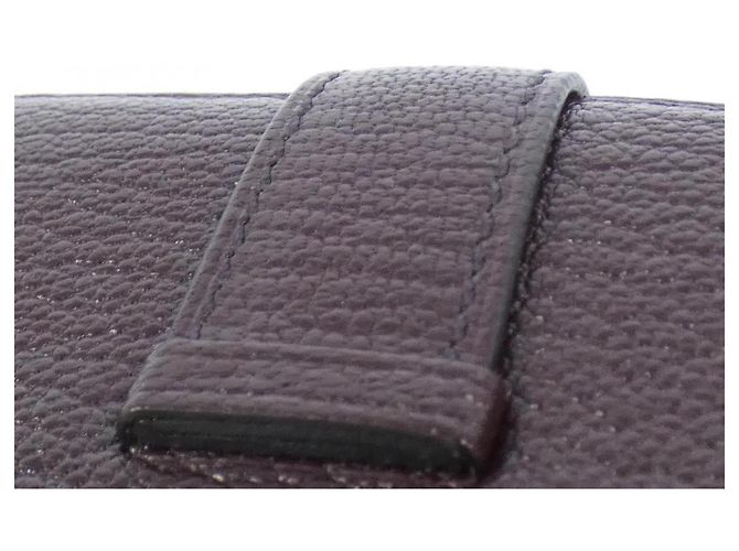 Portafoglio Compact Chevre Béarn di Hermès Marrone - vista 5