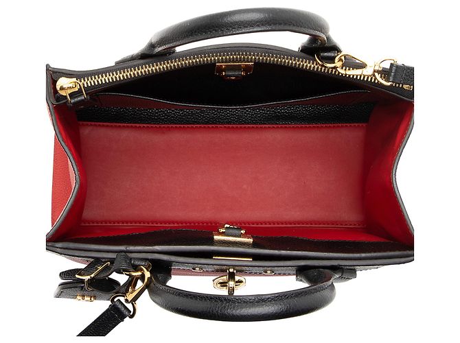 Borsa Tote City Steamer PM in Taurillon Louis Vuitton Nero - vista 7