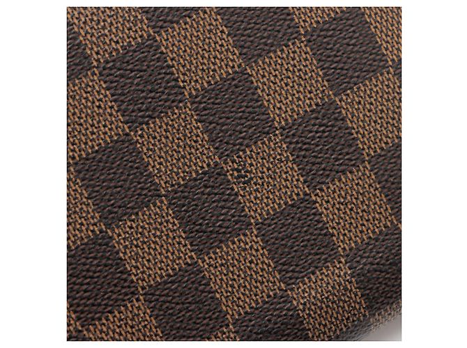Zippy Organizer Geldbörse Damier Ebene Louis Vuitton Braun - Ansicht 10