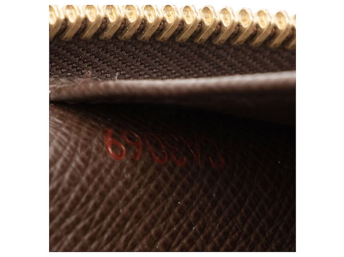 Zippy Organizer Geldbörse Damier Ebene Louis Vuitton Braun - Ansicht 4
