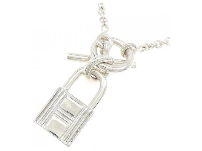 Collana Hermès Amulette Cadena in argento 925 Metallico - vista 4
