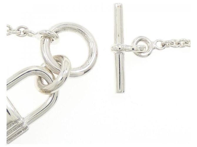 Collana Hermès Amulette Cadena in argento 925 Metallico - vista 5