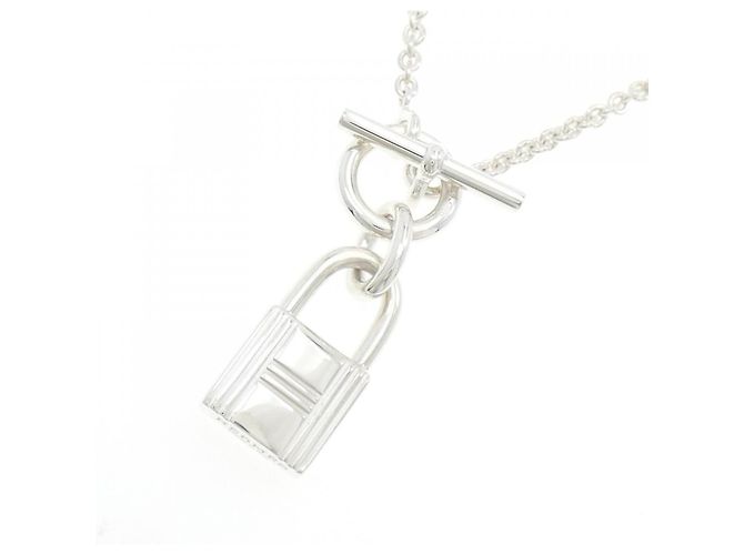 Collana Hermès Amulette Cadena in argento 925 Metallico - vista 3