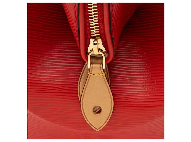 Borsa a mano PM in pelle Epi Louis Vuitton Rosso - vista 10