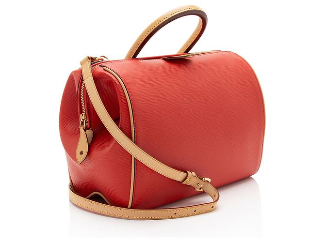 Borsa a mano PM in pelle Epi Louis Vuitton Rosso - vista 2