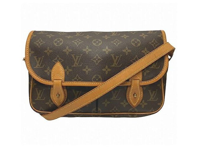 Borsa a Spalla Gibeciere MM Monogram Louis Vuitton Marrone - vista 2