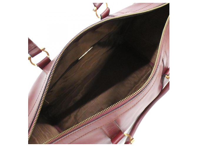 Borsa Boston in pelle Cartier - vista 10