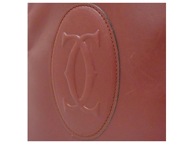 Borsa Boston in pelle Cartier - vista 3