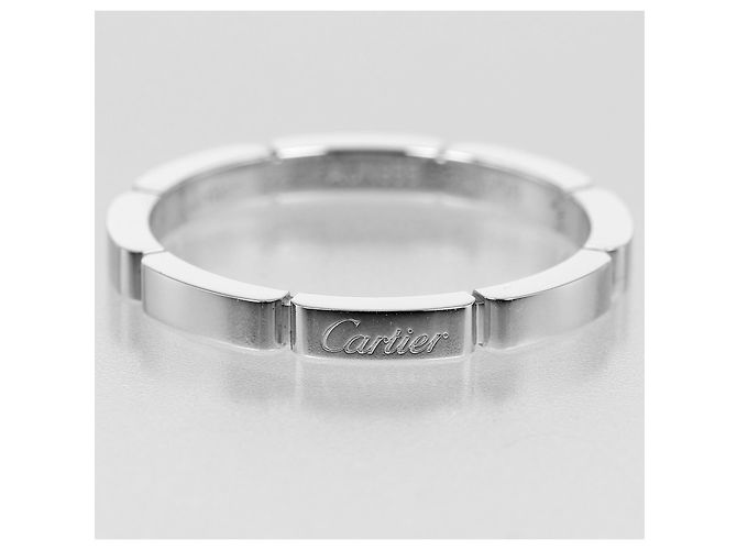 Cartier Maillon Panthère Au750 Weißgoldring Größe 22 - Ansicht 5