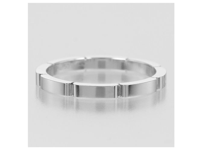 Cartier Maillon Panthère Au750 Weißgoldring Größe 22 - Ansicht 6