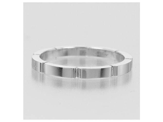 Cartier Maillon Panthère Au750 Weißgoldring Größe 22 - Ansicht 7