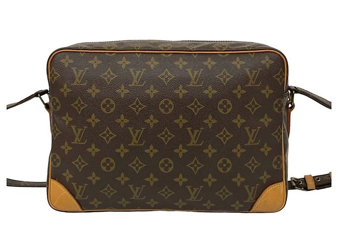 Sac à main en cuir Monogram Nile de Louis Vuitton Métallisé Bronze - vue 4
