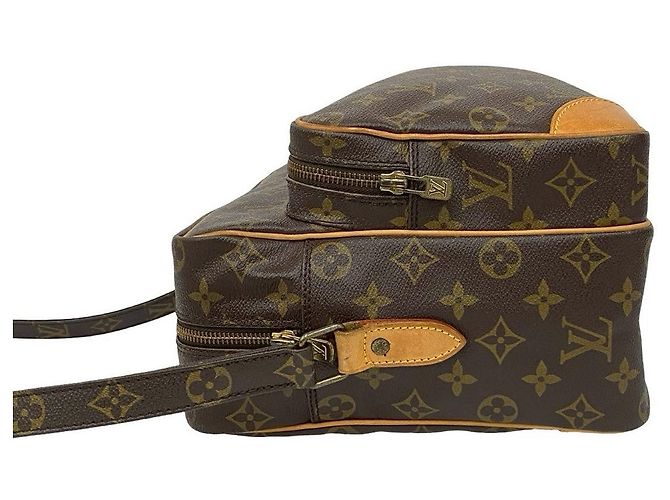 Sac à main en cuir Monogram Nile de Louis Vuitton Métallisé Bronze - vue 6