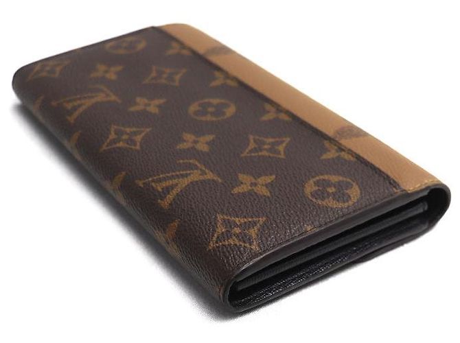 Portafoglio Lungo Monogramma Sarah di Louis Vuitton Marrone - vista 2