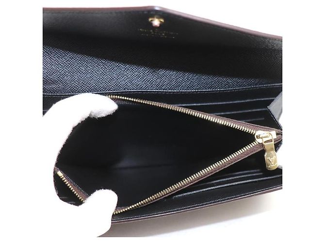 Portafoglio Lungo Monogramma Sarah di Louis Vuitton Marrone - vista 5