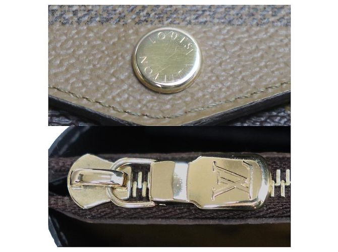 Portafoglio Lungo Monogramma Sarah di Louis Vuitton Marrone - vista 8